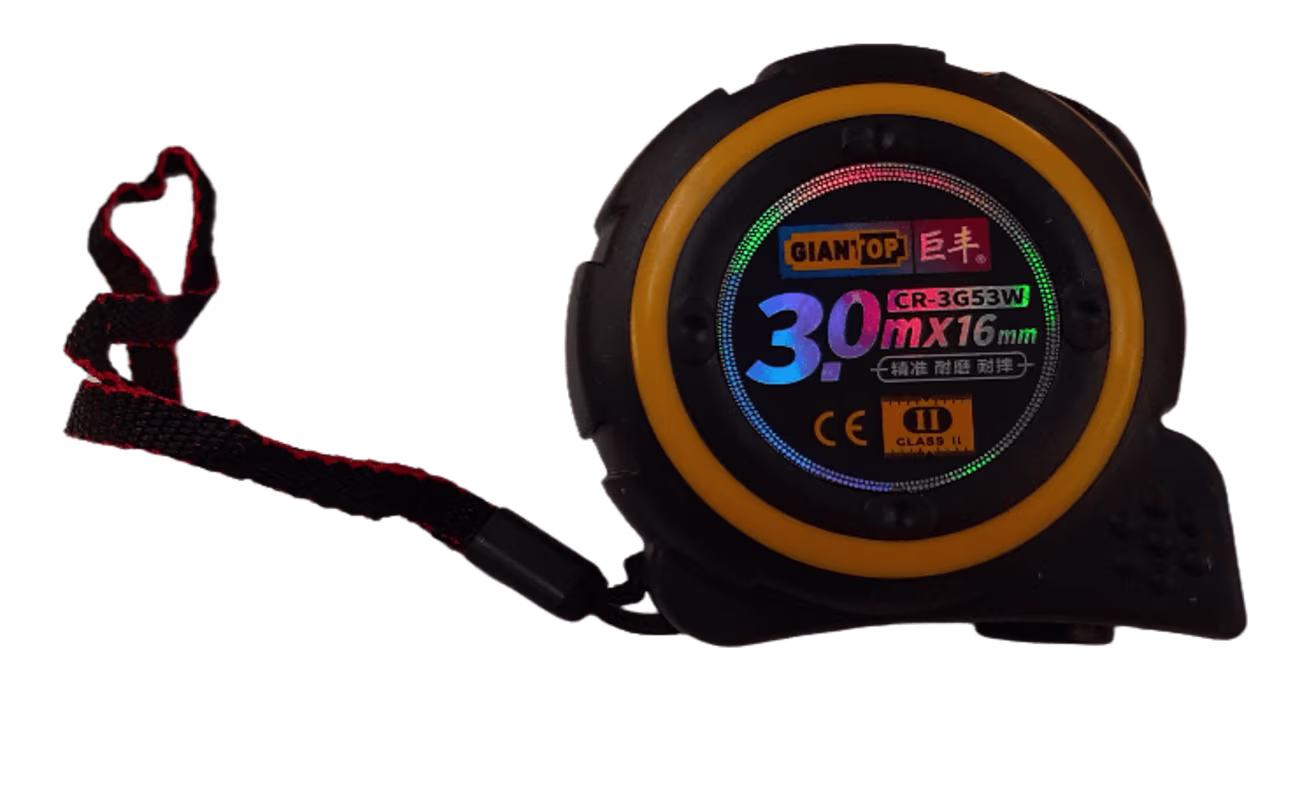 Flexómetro 3 m