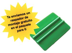 Te enviamos un raspador de montaje gratuito en el paquete para ti!